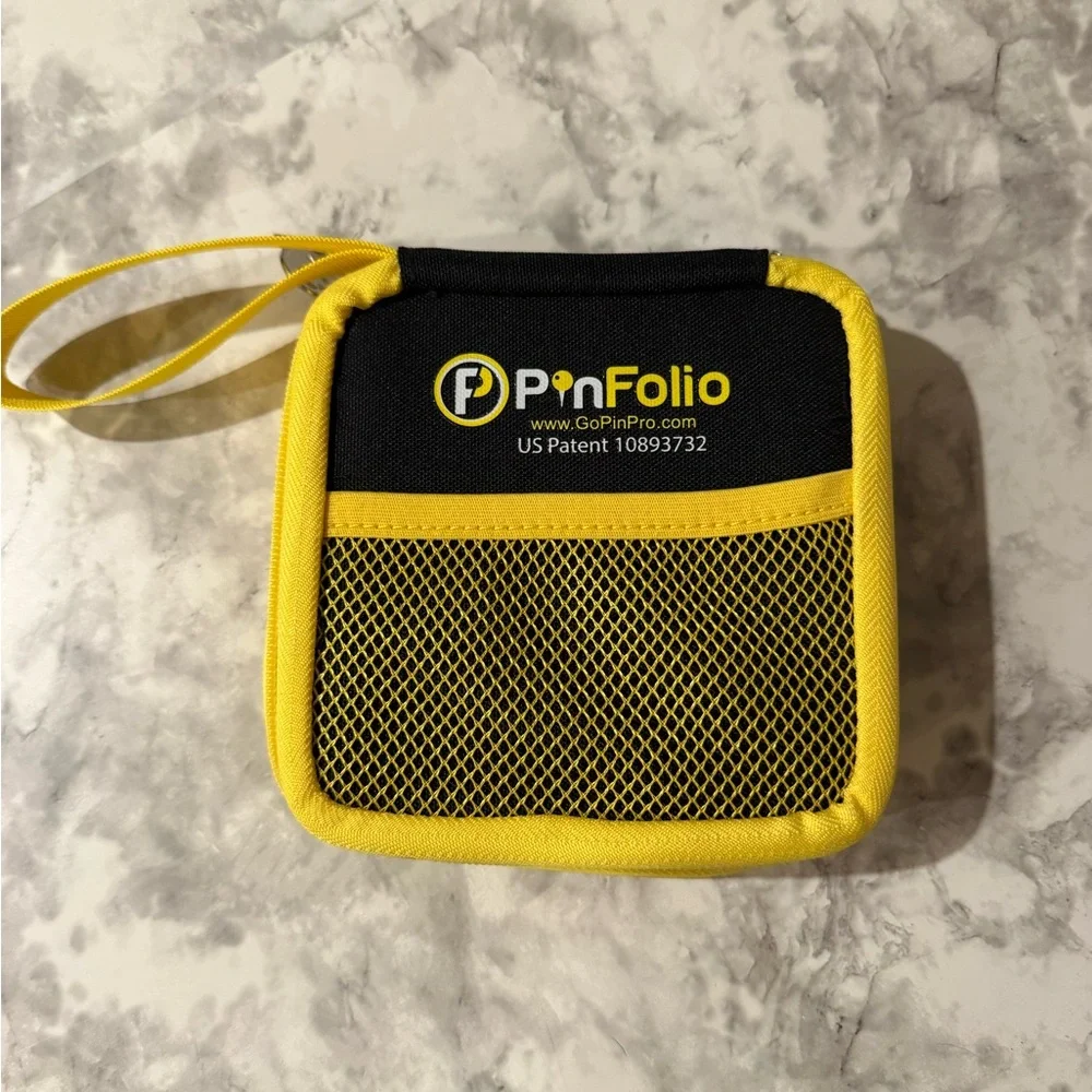 Mini Pinfolio Show - Black and Yellow (Whatnot exclusive). NEW - NEVER USED - Picture 3 of 3
